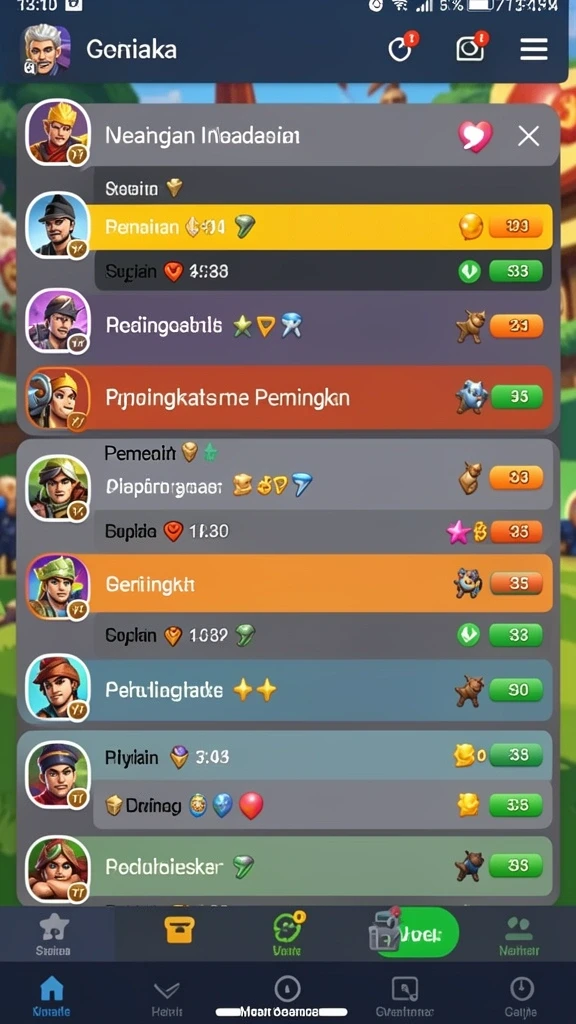 66menang - Beragam mini-game yang menantang.