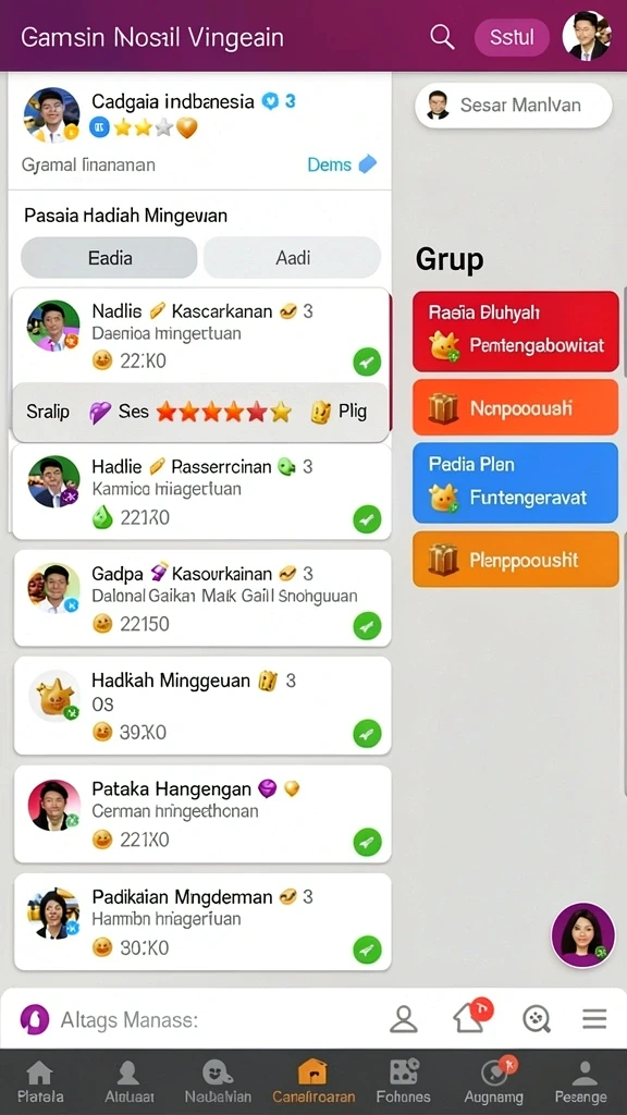 cuangila - Screenshot menunjukkan level sulit yang menantang untuk diselesaikan.