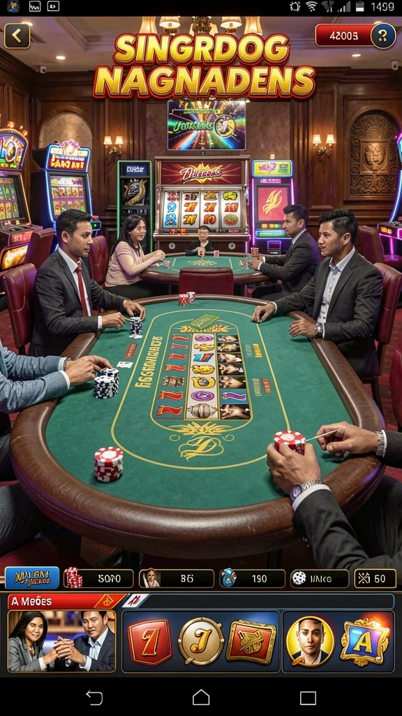 kingslot - Tampilan antarmuka yang ramah pengguna.