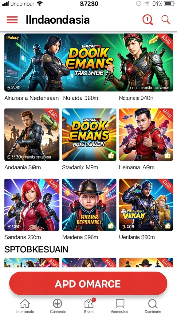 mega188 - Tampilan antarmuka yang menarik dan mudah digunakan.