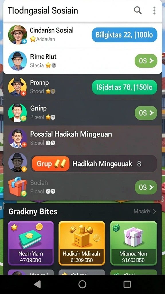 okjk - Tampilan antarmuka yang user-friendly dan menarik.