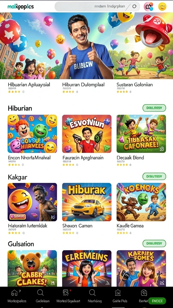 watitoto - Tampilan antarmuka yang menarik dan ramah pengguna.