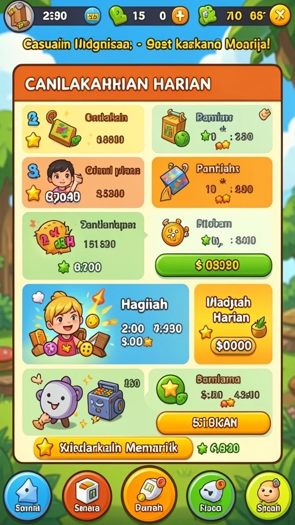 yyrr - Tampilan awal permainan yang memikat dan intuitif.